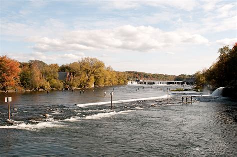 Salmon Fishing on the Oswego River 2009