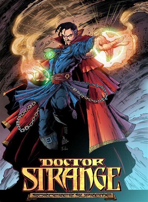 Dr Strange by Furlani | Doctor strange comic, Doctor strange art ...