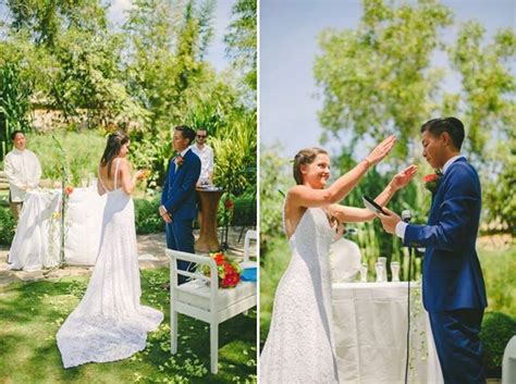 Garden Meets Beach in an Intimate Wedding at Bohol, the Philippines ...