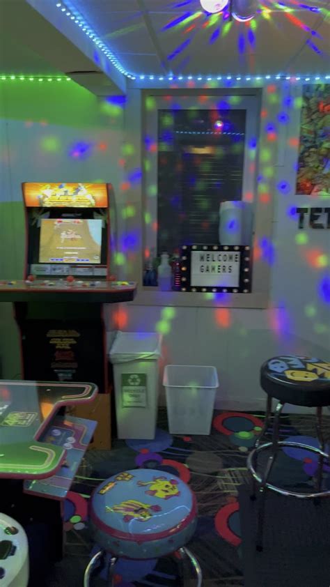 Updated game room added arcade carpet and full sized v pin : r/HomeArcade