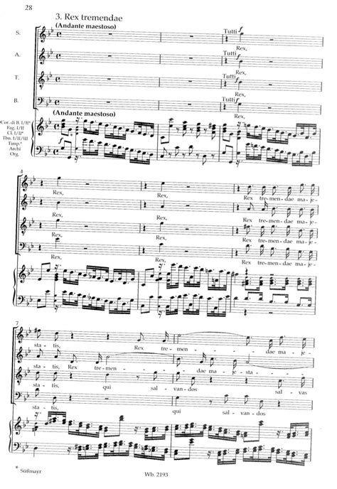 Mozart requiem-complete-vocal-score