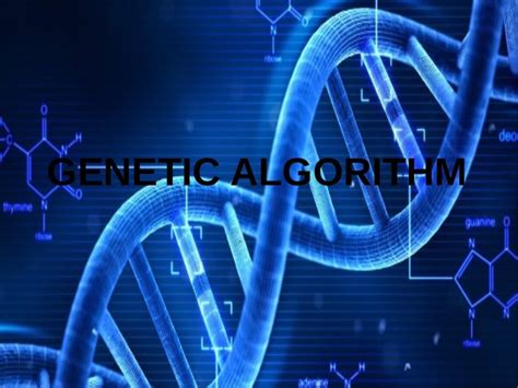 Genetic algorithm ppt