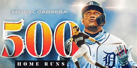 Miguel Cabrera hits 500th home run