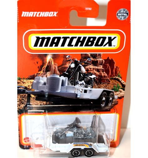 Matchbox - MBX Cycle Trailer with Chopper - Global Diecast Direct