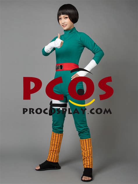 Rock Lee FromAnime Rock Lee Cosplay Costume Whole Set mp000447 - Best ...