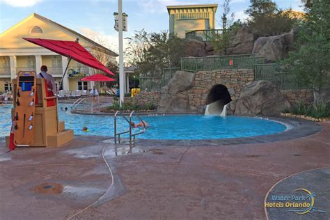 Disney Saratoga Springs Resort and Spa Pool - 2 Water slides