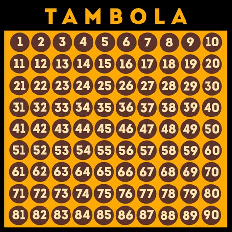 Copy of Tambola Game Board Template | PosterMyWall