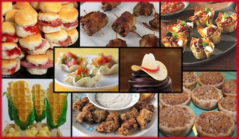 Country Western Theme Food Ideas | Hors d'oeuvres | Cowboy Party Recipes