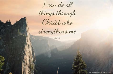 Christ strengthens me