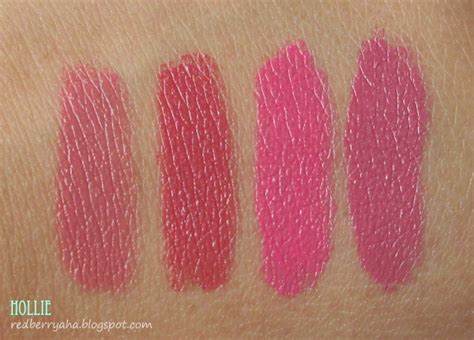 Random Beauty by Hollie: Estee Lauder Pure Color Long Lasting Lipstick Swatches