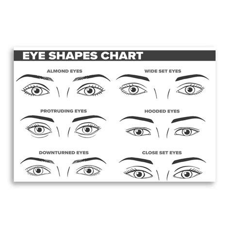 Different Eye Shapes Chart