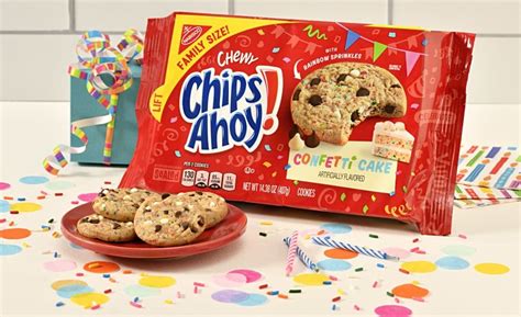 Chips Ahoy launches confetti cake-flavored cookies | Snack Food ...