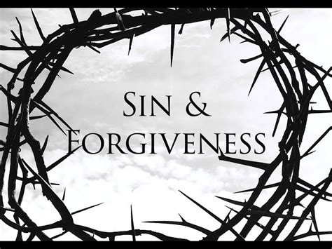 Sin & Forgiveness Unit | Teaching Resources