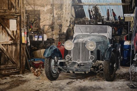 Classic Car Paintings | Paul Smith Artist