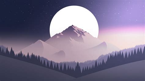 Mountains and Moon Wallpapers - 4k, HD Mountains and Moon Backgrounds on WallpaperBat