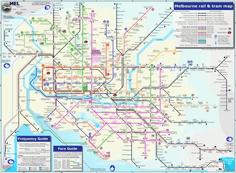 Melbourne Map - TravelsFinders.Com