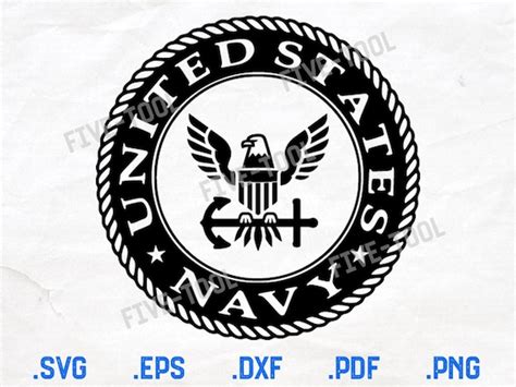 US Navy Logo Vector File Emblem Svg Png Dxf Eps Pdf - Etsy Canada