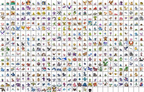 Edited Pokemon Sprites (Gen 4 and 5 Style) by VictorV111 on DeviantArt