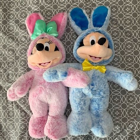 Disney Mickey and Minnie Plushies