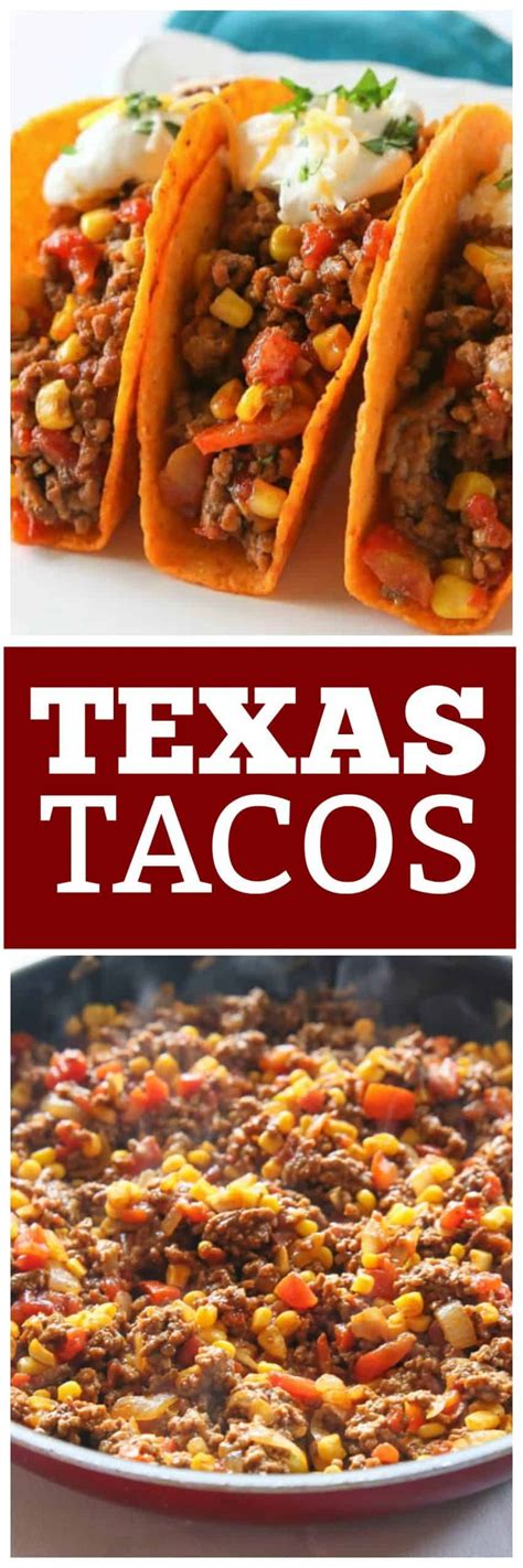 Texas Tacos Recipe - The Girl Who Ate Everything