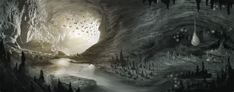 Vaughan Flanagan's Illustration Blog: Bat Cave