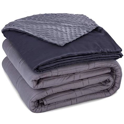 CoziRest Cooling Weighted Blanket - 15 lbs - 60x80 Queen Size - Cool Bamboo & Co | eBay