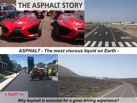 THE ASPHALT – The most viscous liquid on Earth – Part 1 – Why Asphalt is essential for a great ...