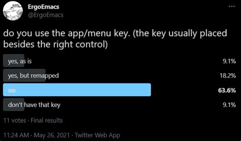 Keyboard Menu/App Key