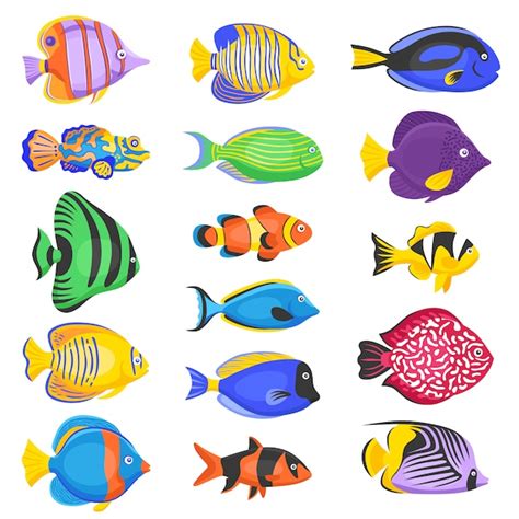 Tropical Fish Vectors & Illustrations for Free Download