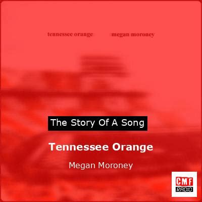 The story and meaning of the song 'Tennessee Orange - Megan Moroney