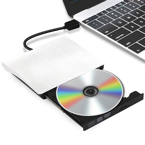 External Cd Burners For Computers : External CD/DVD Drive For Laptop, USB 3.0 Ultra-Slim ...