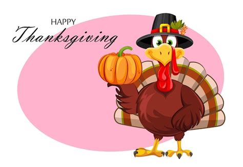 Premium Vector | Happy Thanksgiving Funny Thanksgiving Turkey bird