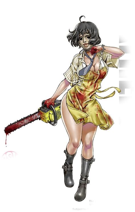 Texas Chainsaw Massacre, Horror, Anime Girls