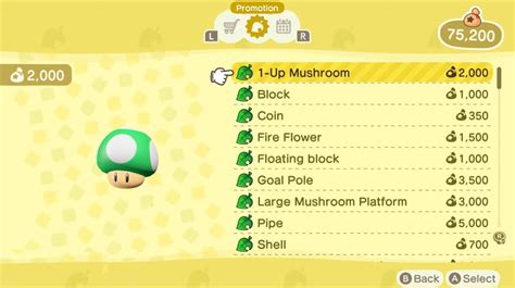 Animal Crossing Mario items and clothes: Pipes, Flagpoles, Thwomps ...