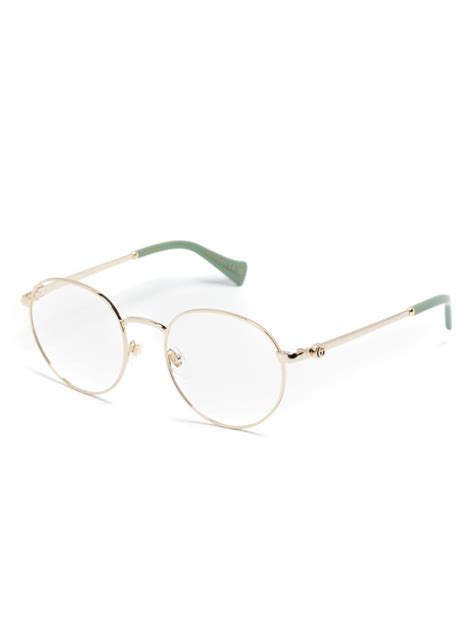 Gucci Eyewear GG1594O round-frame Glasses - Farfetch