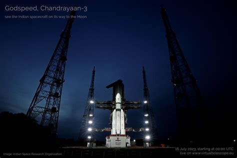 See the Chandrayaan-3 space probe on its way to the Moon, live - 16 ...