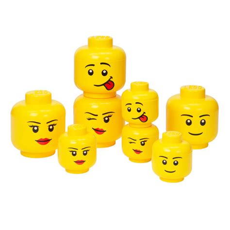 Giant LEGO Man Storage Head - Small | STORE