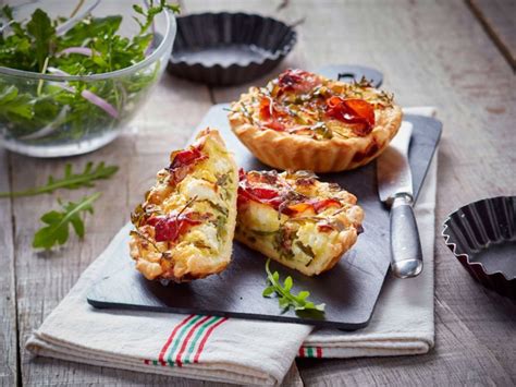 Mini quiche pâte feuilletée | Recette | Recette à base de pate ...