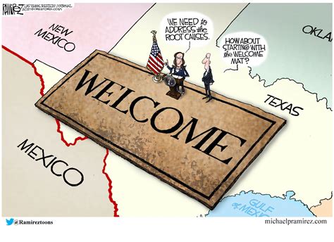 Political Cartoons - Immigration - We need to address the root causes ...