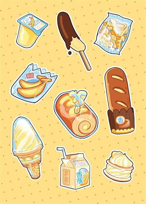 Épinglé par Như Nguyen sur Food | Dessin kawaii, Art culinaire mignon, Art alimentaire