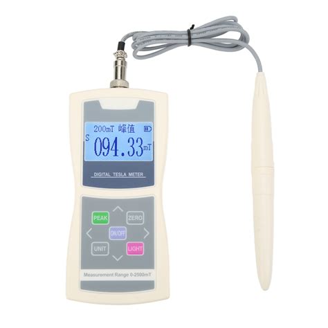 Handheld Digital Magnetic Field Detector with Probe - Portable Gauss Meter for Measuring ...