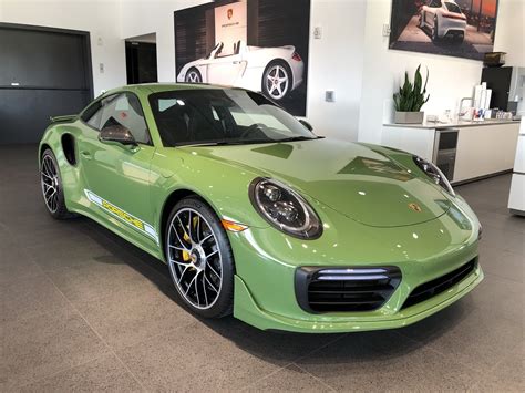 PTS Olive Green 991 Turbo S : r/Porsche