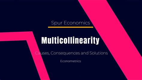 Multicollinearity: Causes, Consequences and Solutions - YouTube