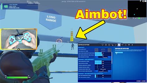 Get AIMBOT! - Advanced Fortnite Aim Training Map + Best Controller ...