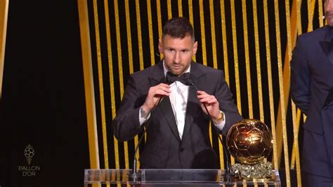 Ballon d'Or 2023: Lionel Messi wins the Golden Ball! - Jurnal Time