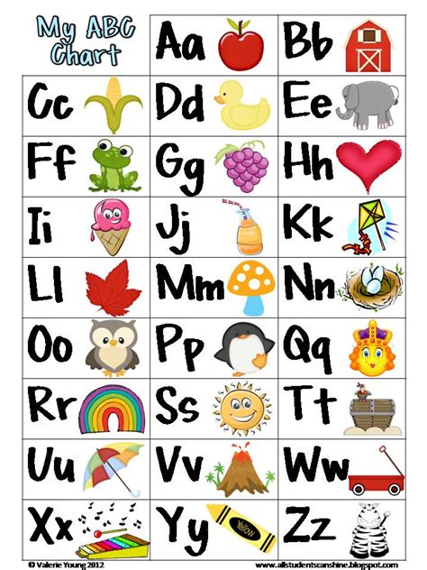 ABCs and a Freebie! - All Students Can Shine