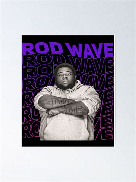 "Rod Wave Merch Rod Wave Pink Logo" Poster for Sale by carlosmendez ...