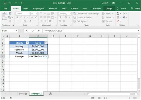 Using The AVERAGE Formula in Excel | Deskbright