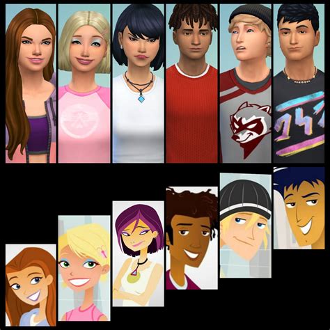 Made the characters from 6teen : r/thesims