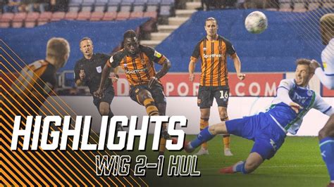 Wigan Athletic 2-1 Hull City | Highlights - YouTube